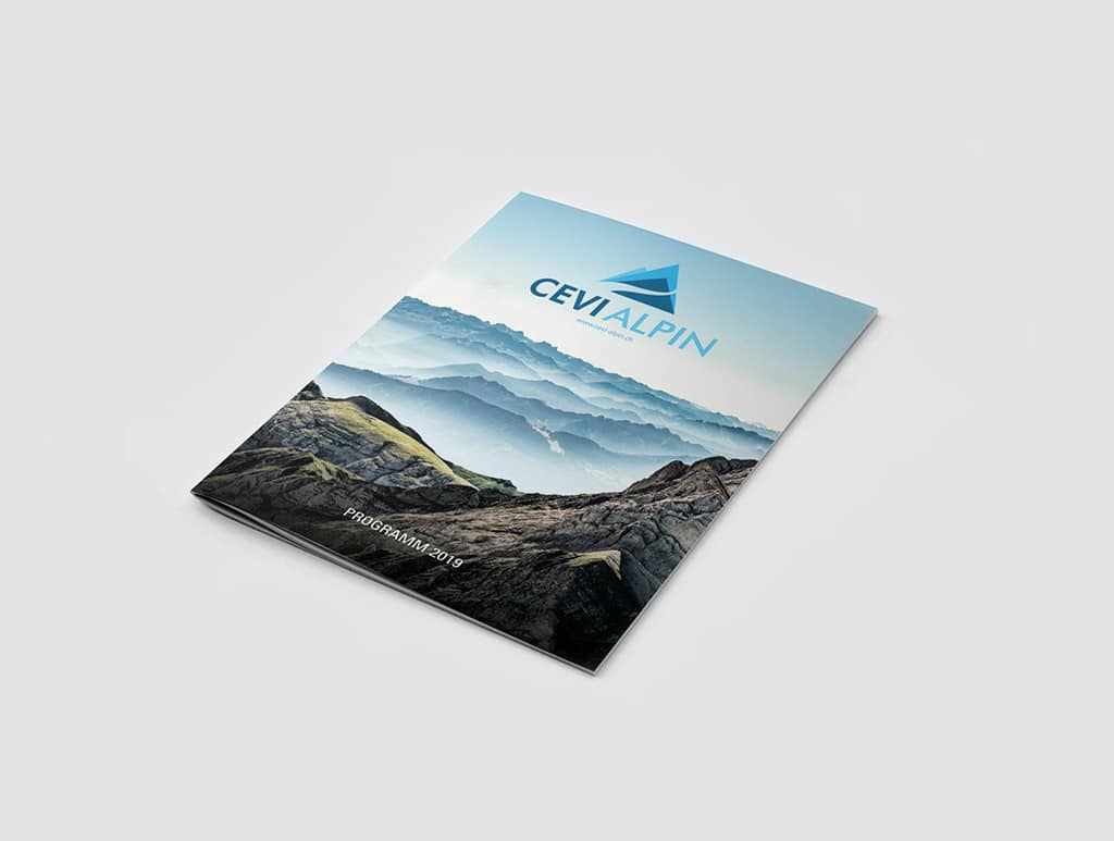 Broschüre Cevi Alpin | FirstMedia Solutions